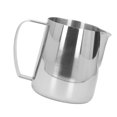 thumbnail image 1 of Milk Frother Cup, Milk Frothing Pitcher Stainless Steel Tip Mouth Milk Steaming Pitcher 450ml, 1 of 8