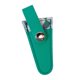 thumbnail image 4 of Funda protectora de cuero sintético para tijeras de manualidades, 8 x 3 cm, elegante estuche de almacenamiento para tijeras de bordar y coser. Verde, 4 of 9