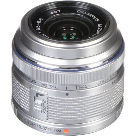 OLYMPUS V314050SU000 M.Zuiko 14-42mm f3.5-5.6 II R Lens Silver