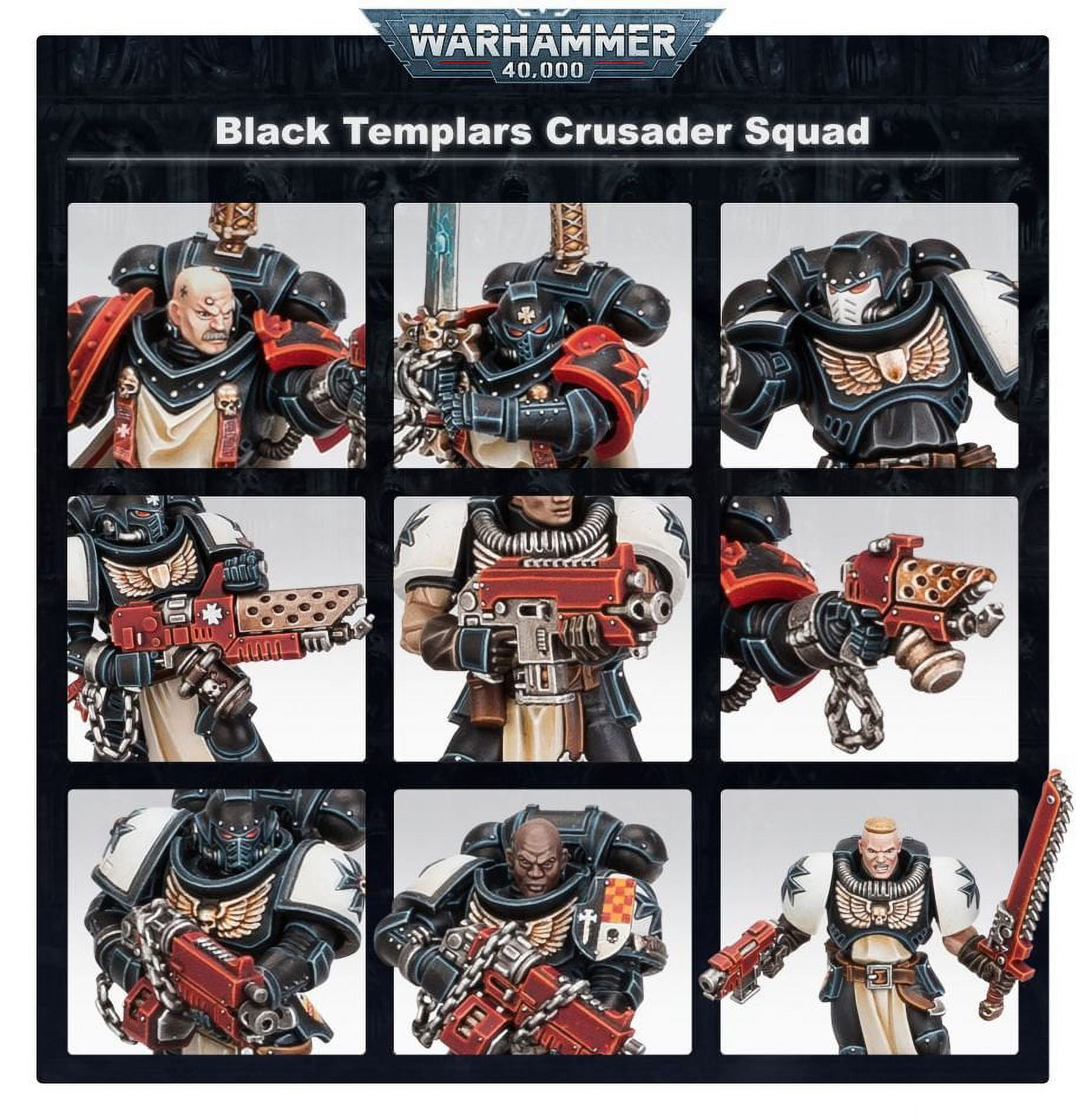 Games Workshop - Warhammer 40K - Black Templars - Primaris Crusader Squad