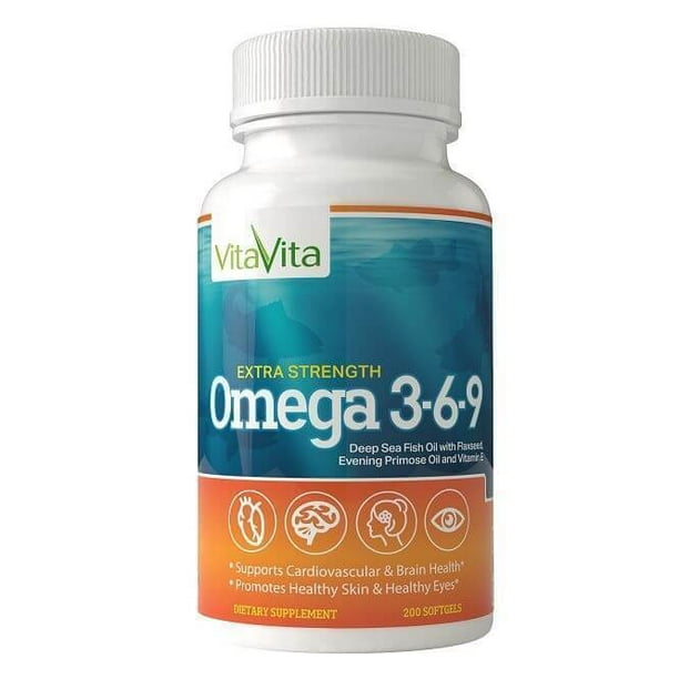 Extra Strength Omega 369 Fish Oil (200 Softgels)