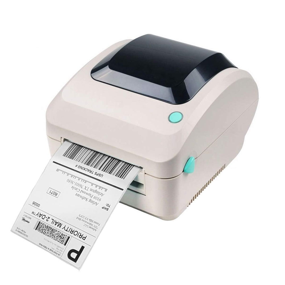 SJPACK 6 Rolls 4x6 Direct Thermal Blank Shipping Labels 250 Labels per Roll Self Adhesive for Zebra 2844 Eltron Zp-450 Zp-500 Zp-505
