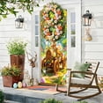 thumbnail image 6 of Kumdkd Easter Door Curtain for Front Door, Large 70.87x35.43in Polyester Holiday Party Decor, Spring Festival Door Cover for Classroom Office Store Wall Decoration, Multicolor, 6 of 6
