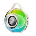 thumbnail image 1 of Altavoz Bluetooth RGB, Inalámbrico, Estéreo, con Graves Potentes y Barra de Sonido con Luces para Coche, Hogar, Oficina, Exterior, Camping, Color ., 1 of 8