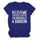 thumbnail image 2 of Fiudx Ofertas Flash Artículos En Oferta Camisetas de Manga Corta con Estampado de Letras Informales a La Moda de Verano para Mujer, 2 of 3