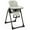 Noir/gris, variante sur Babyjoy Chaise Haute pour Bébé 4-en-1 Pliable, Hauteur Réglable, Chaise d'Alimentation avec Roues, Gris