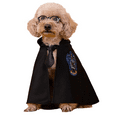 thumbnail image 3 of Embroidered Pet Cloak Cat Dog Costume Wizard Cape Halloween Cosplay Outfit YingMart Clothes (Snake, L(8-15kg)), 3 of 9
