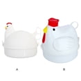 thumbnail image 3 of Shengyu Convenient Kitchen Chicken Shaped Microwave Egg Steamer Featuring Easy type+1, 3 of 3
