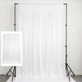 thumbnail image 4 of Telón de fondo decorativo Accesorios de fotográfico Telón de fondo elegante Cortina para Graduación Macarena Cortina de fondo blanco., 4 of 7