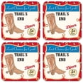 thumbnail image 1 of Vinyl Drink Coasters - Set of 4 - Trails End, 1 of 3