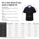 thumbnail image 5 of Fotbe Black Blue Glitter Sparkles Camisa Hawaiana para Hombre Unisex – Camisa Casual de Verano con Botones de Manga Corta de Algodón y Lino,Medium, 5 of 7