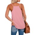 thumbnail image 5 of Babysbule Womens Tank Tops Clearance Fashion Woman V-Neck Sleeveless T-Shirt Summer Solid Loose Blouse Tops, 5 of 9