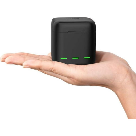 Battery Charger for GoPro Hero 13 Black, Triple Slot USB Charging Case with Type-C Cord Batteries Carry Case Fully Compatible with Original Go Pro 13 Accessories