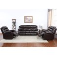 thumbnail image 7 of Recliner Sofa for Living Room Set Reclining Couch Sofa Chair PU Leather Loveseat 3 Seater Home Theater Seating Motion Home Furniture Manual Recliner, 7 of 7
