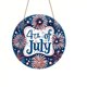 thumbnail image 2 of Independence Day Home Welcome Decoration Door Wall Hanging Sign The Front Door, 2 of 5