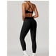 thumbnail image 3 of Conjuntos de entrenamiento for mujer, sujetador deportivo de 2 piezas, camiseta sin mangas, leggings de cintura alta, ropa deportiva for gimnasio y yoga, top de entrenamiento for mujer, 3 of 6