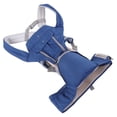 thumbnail image 4 of Portabebés con asiento de cadera, ergonómico, transpirable, cómodo, multifuncional, taburete de cintura para bebés recién nacidos y niños pequeños, color azul, 4 of 15