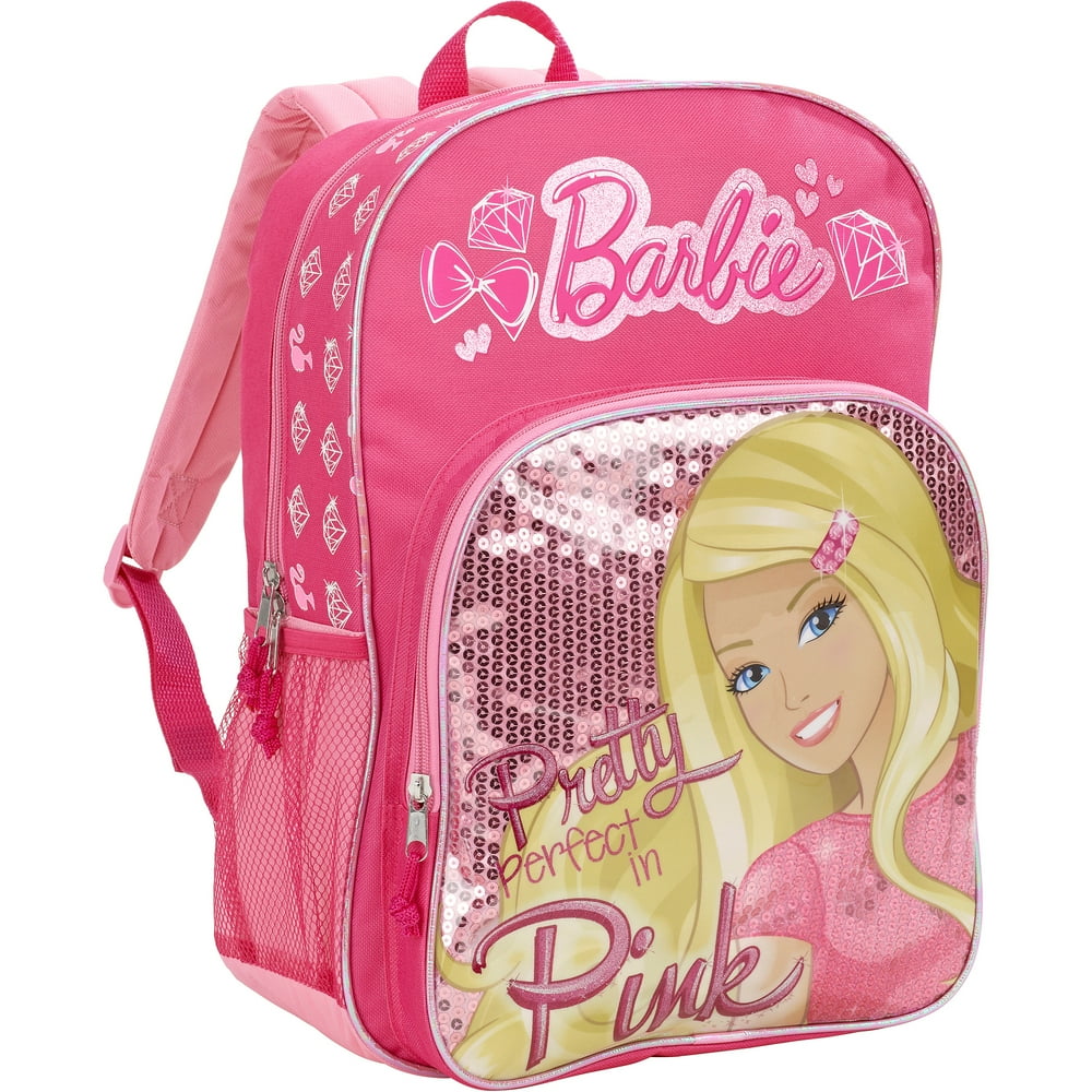 Barbie - Barbie 16" Sequin Backpack - Walmart.com - Walmart.com