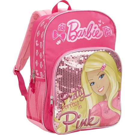 Barbie - Barbie 16" Sequin Backpack - Walmart.com