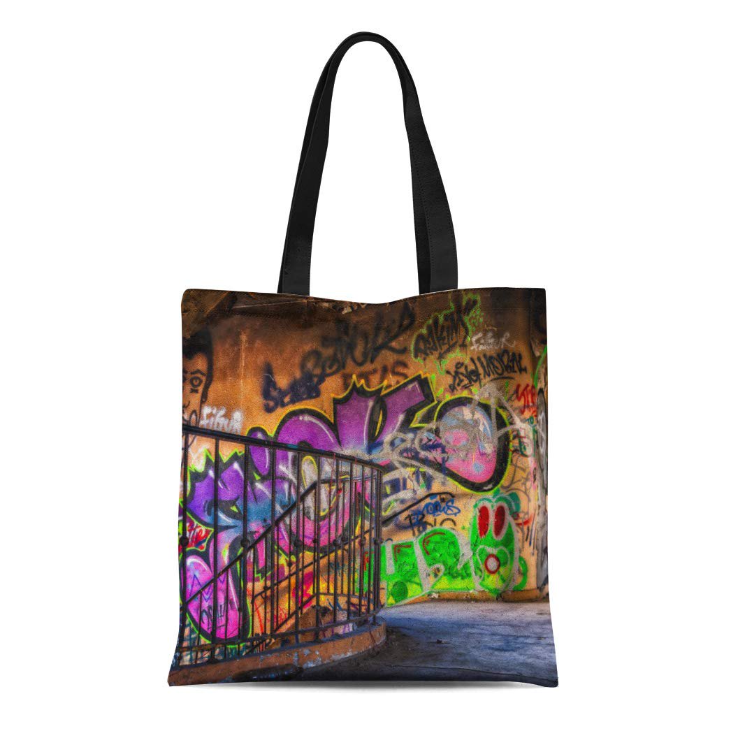 Spray paint street art | Tote Bag