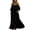 Black, variant on Bxsruta Womens Casual Maxi Dress Off The Shoulder Long Sleeve Flowy Sundress Loose Beach Dress