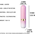 thumbnail image 3 of SMTSEC Cute Lipstick Lighter - Butane, Funny, Pink, Cool, Unique - Refillable Adjustable Jet Flame - Nice Gift for Girls, Ms, Girlfriend, 3 of 8