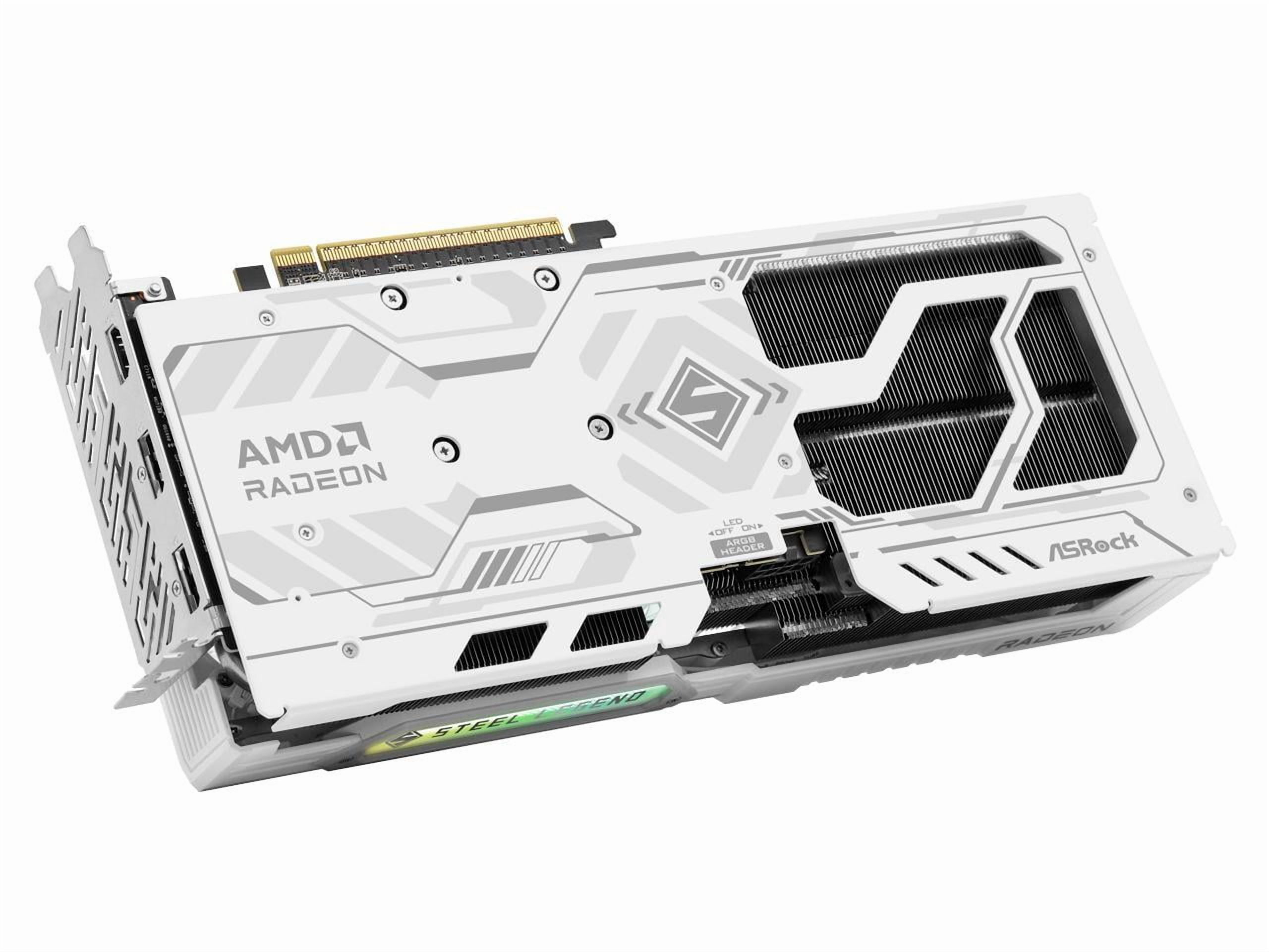 ASROCK AMD Radeon RX 9060 XT Steel Legend 16GB OC 16GB GDDR6 PCI