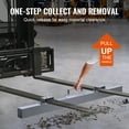 thumbnail image 3 of KFFKFF 72" Hanging Magnetic Sweeper Tool Kit 105lbs Lifting Magnet for Forklift, 3 of 9