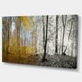 thumbnail image 1 of Designart - Matin Jaune dans Panorama Forestier - Impression sur Toile Paysage, 1 of 2