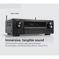 thumbnail image 4 of Receptor AV Denon AVR-S760H, 7.2 canales, 75 W, 8 K, escalado Dolby Atmos, 4 of 5