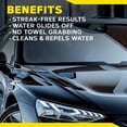 thumbnail image 2 of Meguiar's, Ultimate Glass Cleaner, Limpiador de Vidrios y Repelente De Agua, G240416, 473 ml., 2 of 8