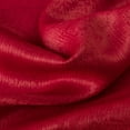 thumbnail image 2 of Olivia Gray Lina Matte Embossed Blackout Grommet Single Panel - 52x90", Red, 2 of 2