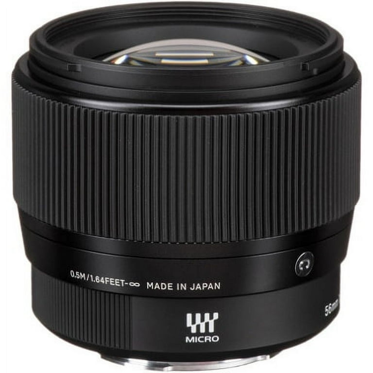 Free Shipping! Sigma 56mm F1.4 DC DN C for Micro 4/3 - Walmart.com