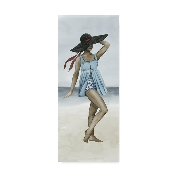 Trademark Fine Art 'Beach Beauty IV' Canvas Art by Grace Popp