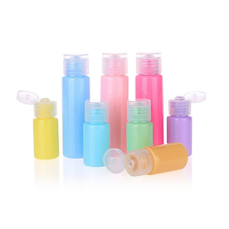 10ml Pet Colorful Plastic Bottle with Flip Cap Bottle for Cosmetic