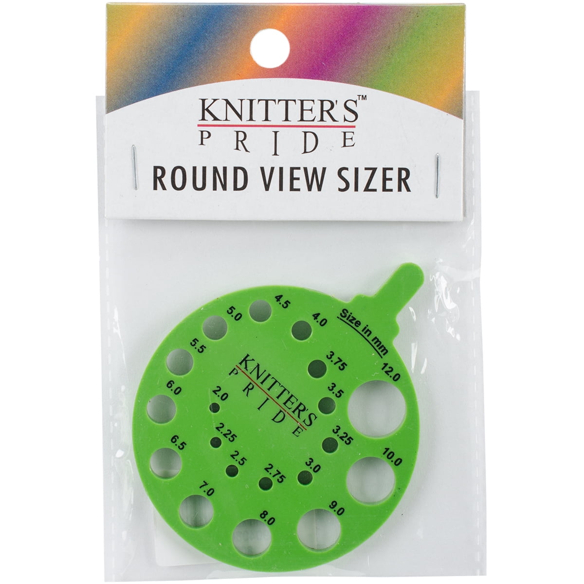 Envy KnitPro Round Needle View Sizer Gauge
