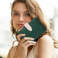 thumbnail image 2 of Clearance! Passport Holder Passport Cover with Credit Card Slot and Boarding Pass Slot Combo Passport Wallet Case Book Travel Must Have Rfid Blocking Leather Travel Accessories One Size Green, 2 of 9