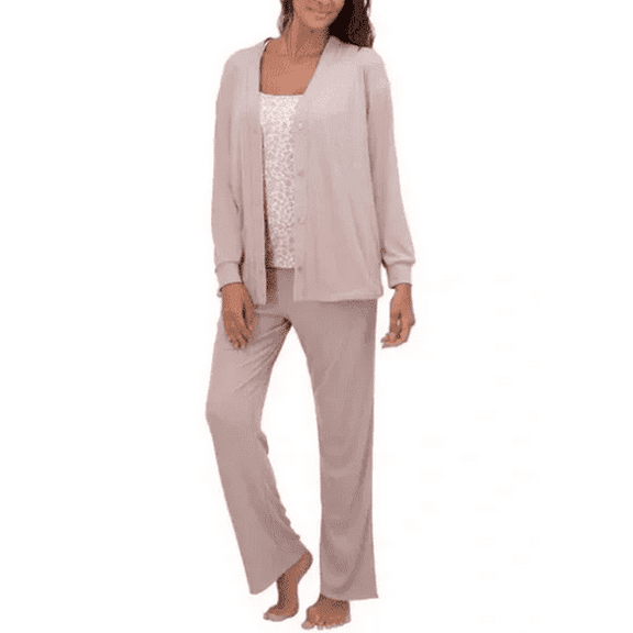 Live2Lounge Ladies' 3-piece Lounge Pajama Set Small