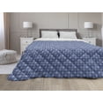 thumbnail image 1 of Modern Down Alternative Comforter, Surreal Monochrome Layout of Round Motifs in Various Ornaments Print, Microfiber Quilt for All Season, 5 Sizes, Charcoal Grey and White, by Ambesonne, 1 of 3