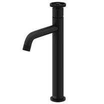 VIGO Cass Single Handle Single-Hole Bathroom Vessel Faucet in Matte Black-VG03030MB