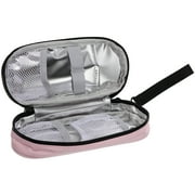 Eease Insulin Cooler Travel Case Diabetic Care Organizer Portable Cooling Bag Pink