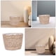 thumbnail image 4 of Cesta para macetas de algas marinas, cubierta para macetas, cesta de almacenamiento, contenedores para plantas, forros de plástico tejidos a mano para interior y exterior, 4 of 7