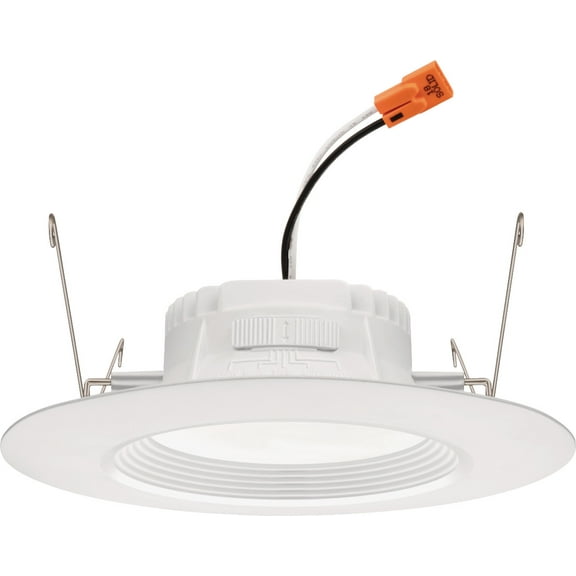 Juno Lighting Rb56 Sww5 M6 Retrobasics 5"/6" Integrated Led Switchable Cct Baffle Recessed