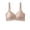 c01Beige, variant on Womens Adjustable Breathable Thin Bras with Support and Lift Push Up Seamless Bras Comfort Soft Yoga Bralette Smoothing Bra Black M