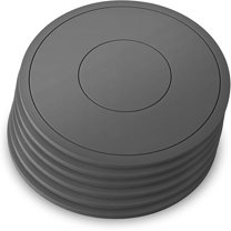 HWHCGZ 6 Pack Silicone Mat Pad,Heat Resistant Pot Holders Non Slip Multipurpose Kitchen Accessories Silicone Mat Hot Pads 6.3 Inche Brown