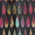 thumbnail image 4 of Designart 'Bituminous Impressions VIII' Modern & Contemporary Curtain Panel, 4 of 5