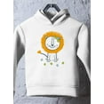 thumbnail image 3 of A Cute Sitting Lion Hoodie Toddler -Image by Shutterstock,  5 Toddler, 3 of 4