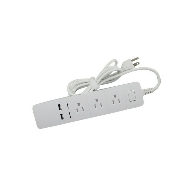 Advancent Toma de corriente con Control remoto inteligente para el hogar con puertos USB, TV, teléfono móvil, tableta, enchufe eléctrico WiFi, enchufe Accesorios para electrodomésticos Advancent HA083883-00B