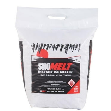 SnoMelt  20 lbs Calcium Chloride Pellet Bag