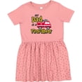 thumbnail image 3 of Inktastic My Dad is a Firefighter with Fire Truck Girls Toddler Dress, 3 of 5